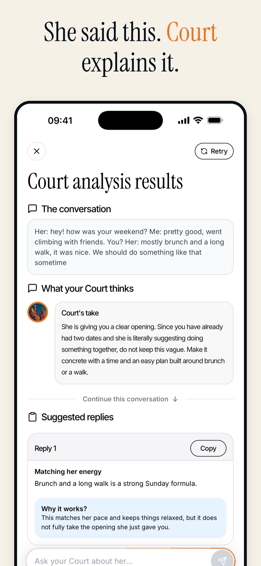 Court explains why