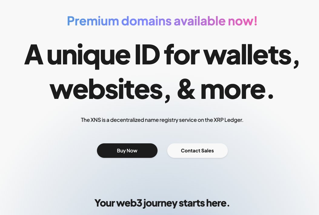 XRP Name Service — image 1